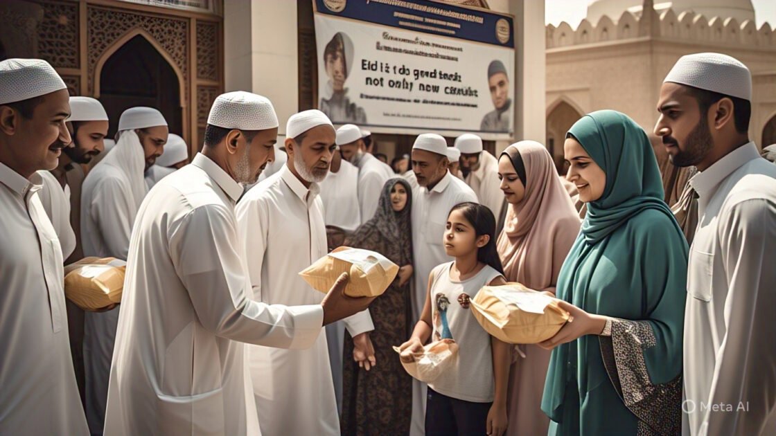 لَیْسَ الْعِیْدُ لِمَنْ لَبِسَ الْجَدِیْدِ