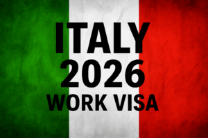 Complete Guide line for italy work visa
